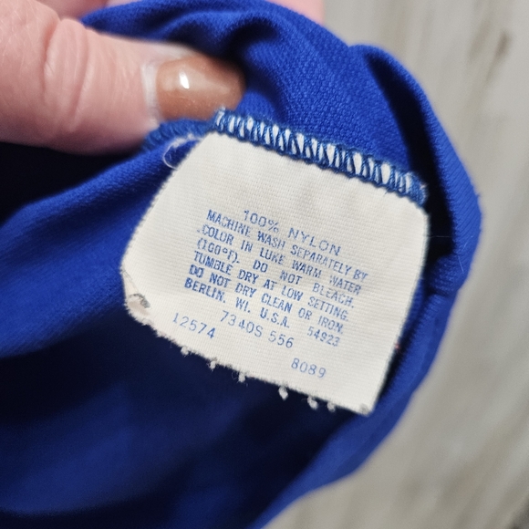 Vintage MacGregor Sand Knit Detroit Pistons Sleeveless Jersey #11 Isiah Thomas - Picture 8 of 11